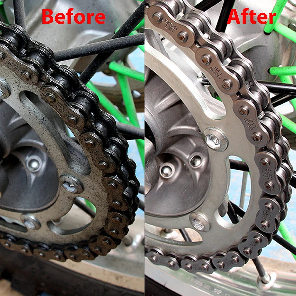 Motorcycle chain cleaning machine Kit