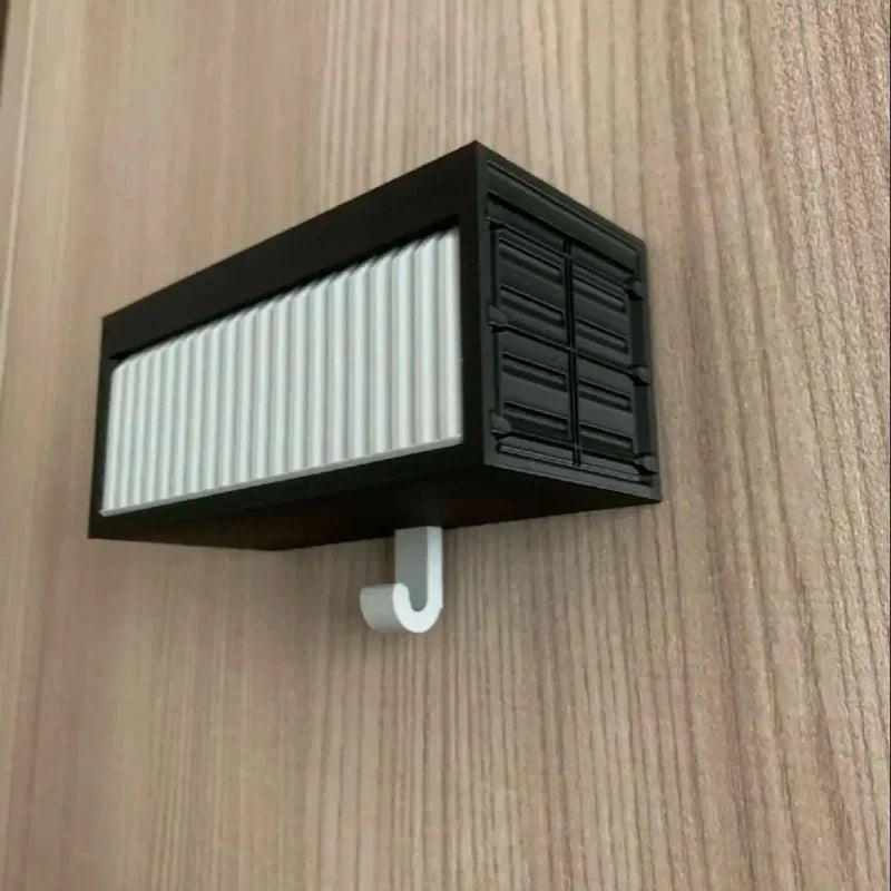 Car Garage Key Holder with Opening Door